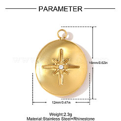 Подвески из нержавеющей стали 304&nbsp;STAS-OY010-77G