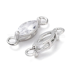 Латунные прозрачные соединители с кубическим цирконием&nbsp;ZIRC-G170-17P-01