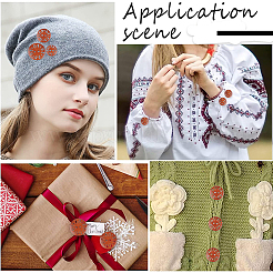 40 шт. 4-х видовая плоская круглая базовая пришивная пуговица с 2 отверстиями&nbsp;FIND-GF0004-85B