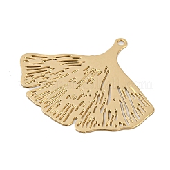 Подвески-коннекторы с латунными травлеными металлическими украшениями&nbsp;KKC-D001-25KCG