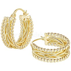 Латунные серьги обруча&nbsp;FS-WGB426A-01