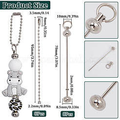 8 шт. железный пруток&nbsp;IFIN-SC0001-75P