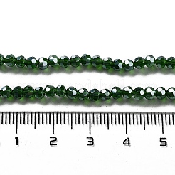 Гальванизируйте прозрачное стекло бисер нитей&nbsp;LS-EGLA-A035-T3mm-A10