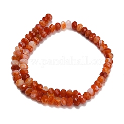 Натуральные полосатые агатовые бусы&nbsp;G-Z111-A01-06