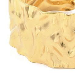 Текстурированные браслеты-манжеты из нержавеющей стали 304&nbsp;BJEW-P302-13G