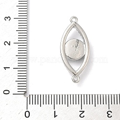 Подвески-коннекторы с прозрачными кубическими циркониями и эмалью в виде коннектора 