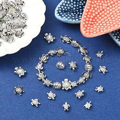 Сплавочные овальные бусины тибетского стиля &nbsp;FIND-CJ0003-64