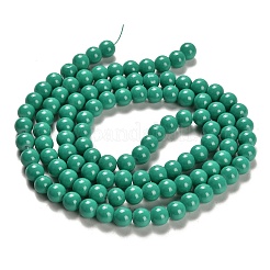 Окрашенные стеклянные бусины &nbsp;DGLA-S071-8mm-B31