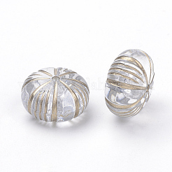 Металлизированный прозрачные акриловые шарики&nbsp;X-PACR-Q115-47