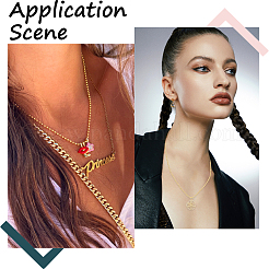 Изготовление ожерелья из 30 железной шариковой цепочки&nbsp;MAK-SP0001-08G