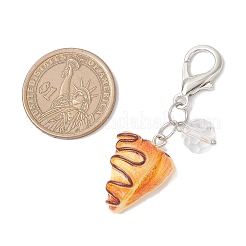 6 шт. подвеска из смолы для хлеба&nbsp;HJEW-JM03813