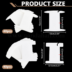 80 шт. 2 стиля картонный держатель для хранения катушек с бумажной лентой&nbsp;CDIS-PH0001-61