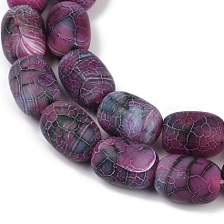 Естественные выветрившиеся агатовые бусины&nbsp;G-NH0047-B08-02