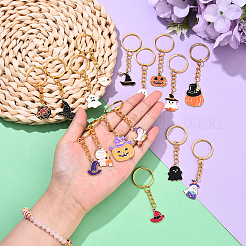 16 шт. брелки из эмалированного сплава&nbsp;KEYC-YW00217