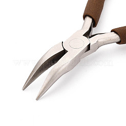 55. Стальные плоскогубцы с изогнутыми губками и нескользящими удобными рукоятками.&nbsp;TOOL-N008-12