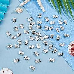 50 шт. бусины из сплава в тибетском стиле&nbsp;FIND-DC0006-79