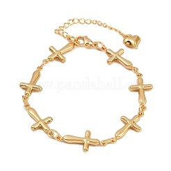 Браслеты-цепочки с поперечными связями из нержавеющей стали 304&nbsp;BJEW-D359-13B-G