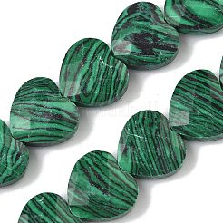 Синтетического малахита бисер нитей&nbsp;G-A309-A19-01