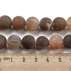Естественные выветрившиеся агатовые бусины G-P538-A01-06