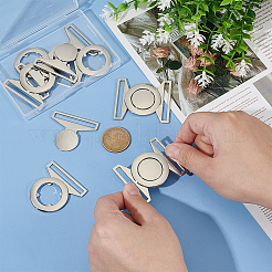 6 комплект боковых пряжек из цинкового сплава&nbsp;FIND-BC0013-98B