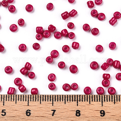 8/0 выпечка краска стеклянные бусины&nbsp;SEED-R051-07B-03-1