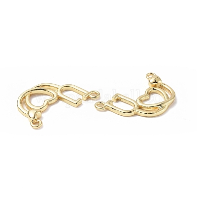 Экологически чистые подвески из латуни с гальваническим покрытием&nbsp;LS-KK-F845-10G-1