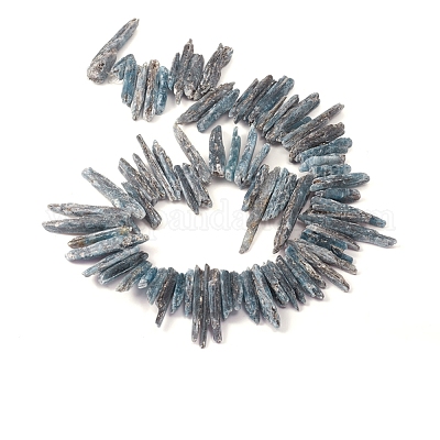 Натуральные нити из кианита / цианита / дистенового бисера&nbsp;G-D0009-02-1