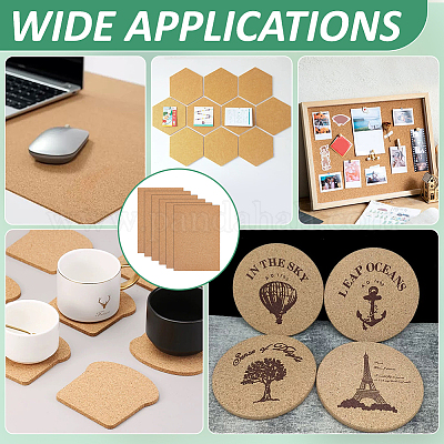 6 шт. пробковые этикетки&nbsp;AJEW-BC0009-42B-1