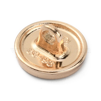 Кнопки с хвостовиком из сплава с 1 отверстием DIY-WH0304-340A-02-1