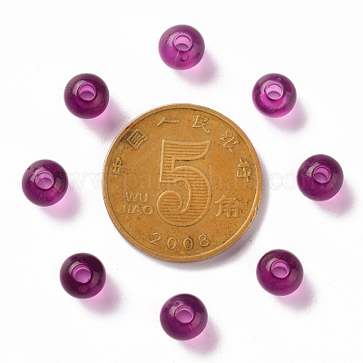 Прозрачные акриловые бусины&nbsp;MACR-S370-A6mm-743-1