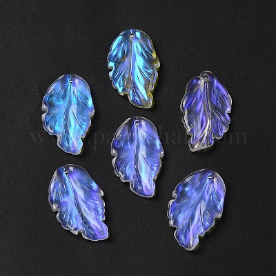 Подвески из окрашенного и нагреваемого стекла X1-GLAA-B009-06H-1