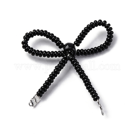 Ссылки на компоненты люстры из сплава и стеклянных бусин PALLOY-D359-03G-1