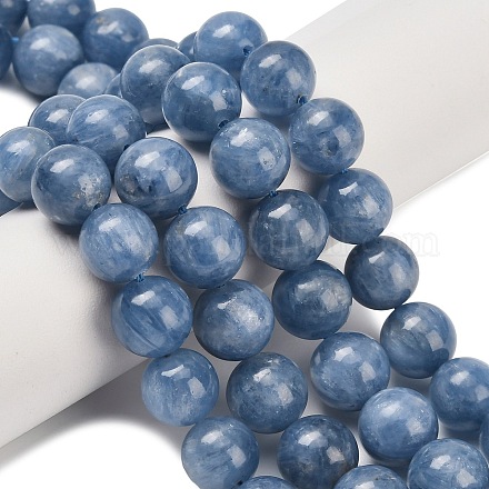 Натуральный кианитовые бисер пряди&nbsp;G-C259-B01-10mm-01-1