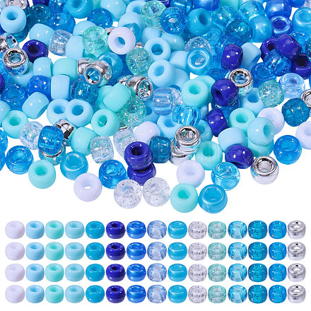 4 нити 2 стиля нити стеклянных бусин миллефиори ручной работы KY-CA0001-60-1