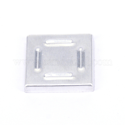 Пустые квадратные алюминиевые поддоны для палитр&nbsp;MRMJ-WH0062-08-1