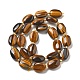 Природных тигровый глаз бисер нитей&nbsp;LS-G-H005-A10-02-3
