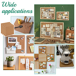 Квадратная пробковая изоляция&nbsp;DIY-WH0504-750A-01