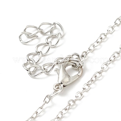 Эмалевое ожерелье с подвеской в виде черепа и луны&nbsp;LS-NJEW-G056-09AS