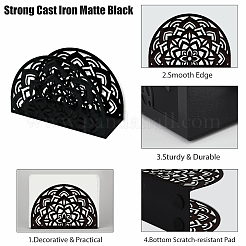 Железный держатель для салфеток DJEW-WH0039-84-019