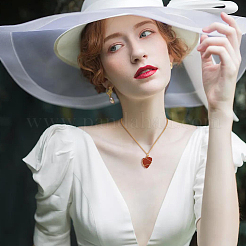 8 шт. 8 стиля самородков натуральный смешанный драгоценный камень подвеска ожерелье комплект для женщин&nbsp;NJEW-FI0001-47