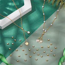 60 шт. Латунные бусины&nbsp;KK-PH0012-58G-03