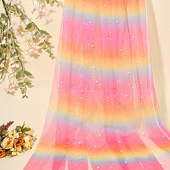 Сетчатая ткань из полиэстера&nbsp;DIY-WH0589-77A