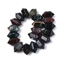 Природного индийского агата бисер нитей&nbsp;G-T142-55