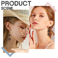 100шт 5 цвета светлые позолоченные подвески из сплава с эмалью&nbsp;ENAM-AR0001-73