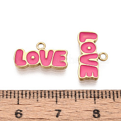 Подвески из нержавеющей стали 304 с эмалью&nbsp;STAS-T068-02B