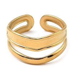 Кольца-манжеты из нержавеющей стали 304&nbsp;RJEW-Z018-13G