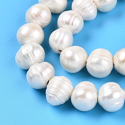 Нити из натурального культивированного пресноводного жемчуга&nbsp;LS-PEAR-L001-A-08-01