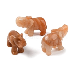 Натуральный красный авантюрин&nbsp;DJEW-M013-01B