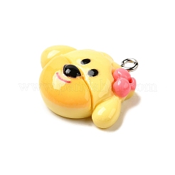 Подвески из непрозрачной смолы&nbsp;RESI-V003-03C