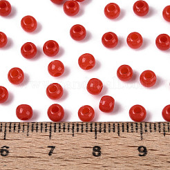 Непрозрачные акриловые бусины&nbsp;SACR-A007-01A-15